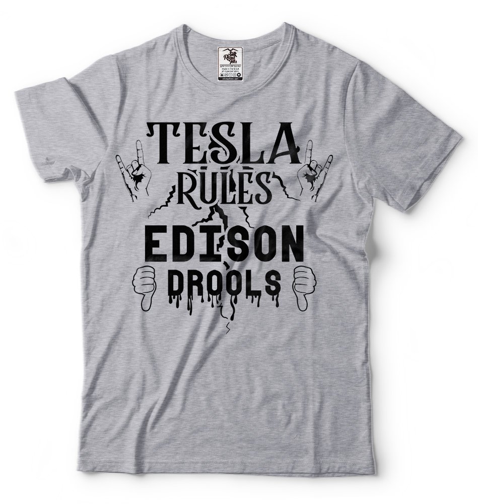 Nikola Tesla T-Shirt - Vintage Inventor Graphic Tee for Men & Women | Perfect for Science Lovers, History Buffs & STEM Enthusiasts