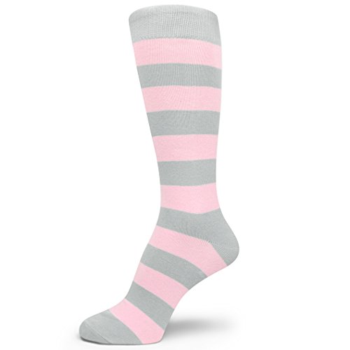 Gray/Light Pink Striped
