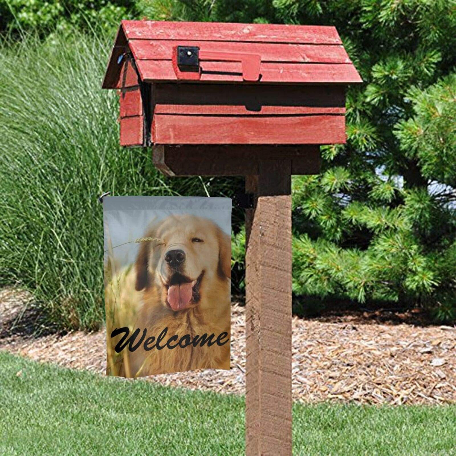 Custom Personalized Garden Flag with Photo & Text - 12x18 Inch Double Sided Welcome Yard Decoration for Outdoor Home Decor | Perfect for Front Porch, Lawn, Garden & Seasonal Displays