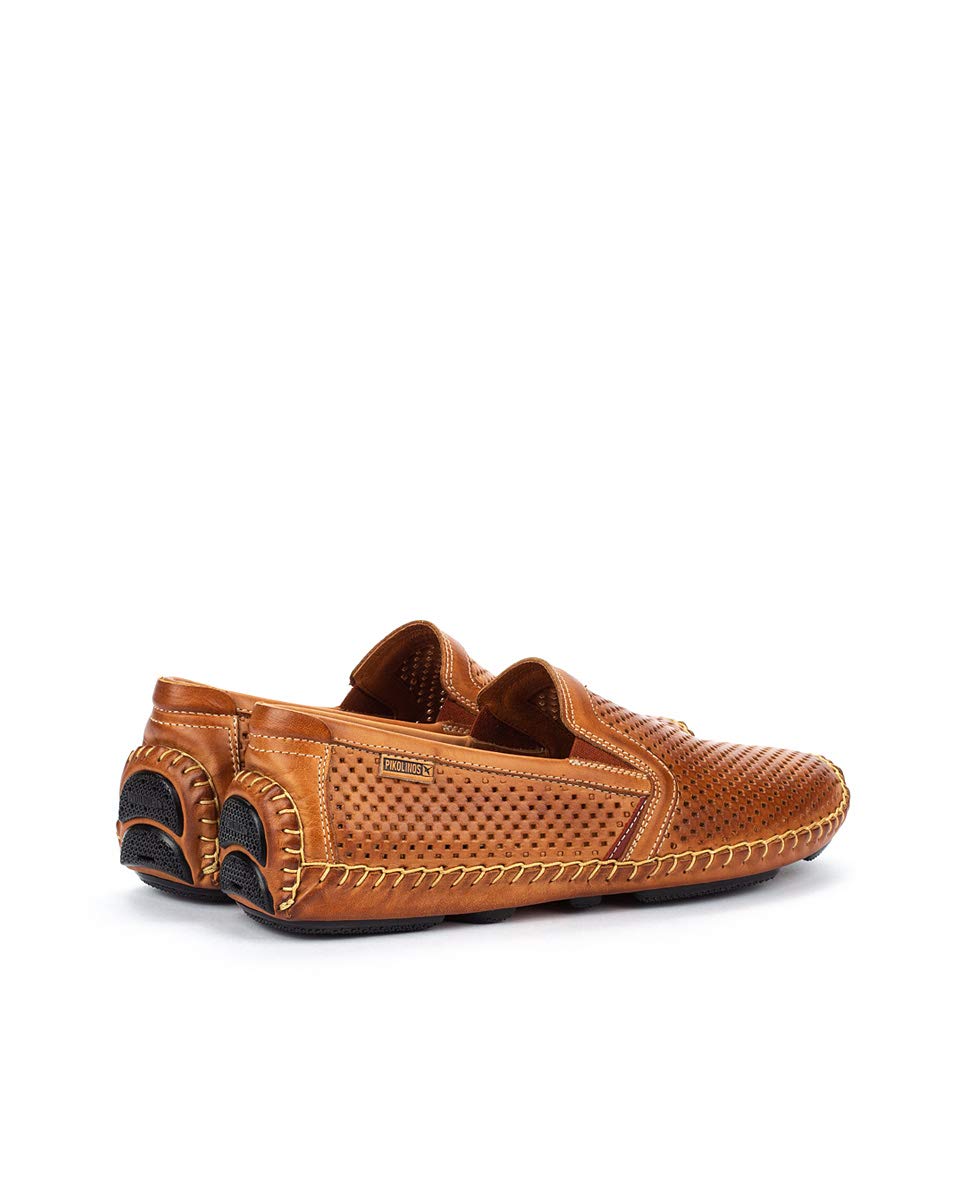 PIKOLINOS Men's Genuine Leather Loafers - Jerez Style Comfortable Slip-On Shoes for Casual & Office Wear