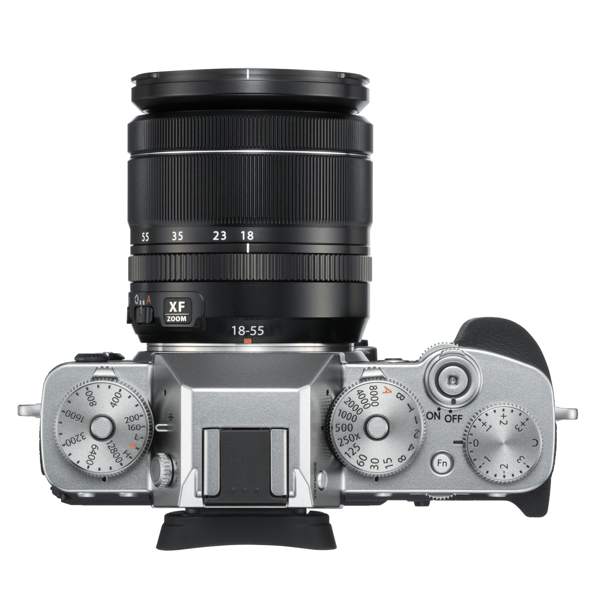 Fujifilm X-T3 Mirrorless Digital Camera with 18-55mm Lens Kit (Silver) - Professional Photography, Vlogging & Travel Enthusiasts