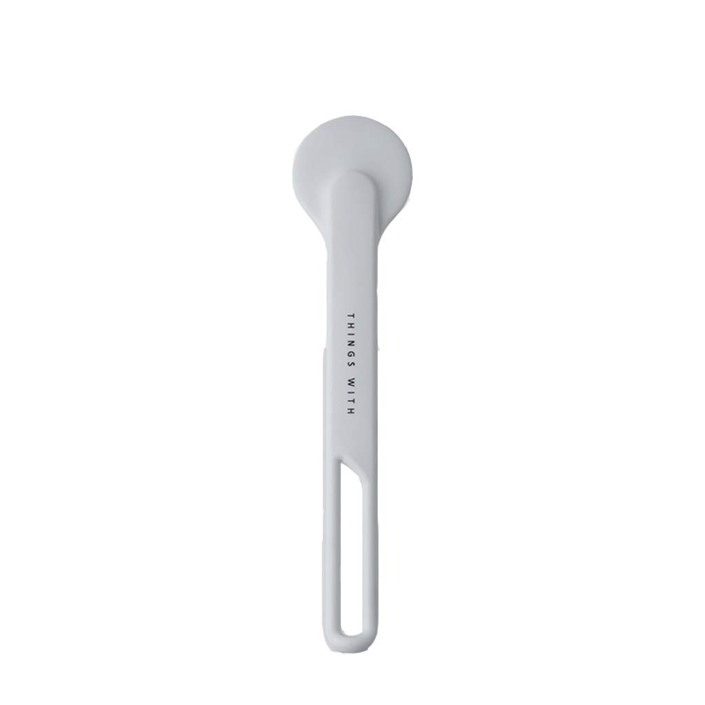 Long Handle Soft Bath Brush for Adults - Exfoliating Back Scrubber with Comfortable Grip, White | Perfect for Shower, Spa & Body Care Routine