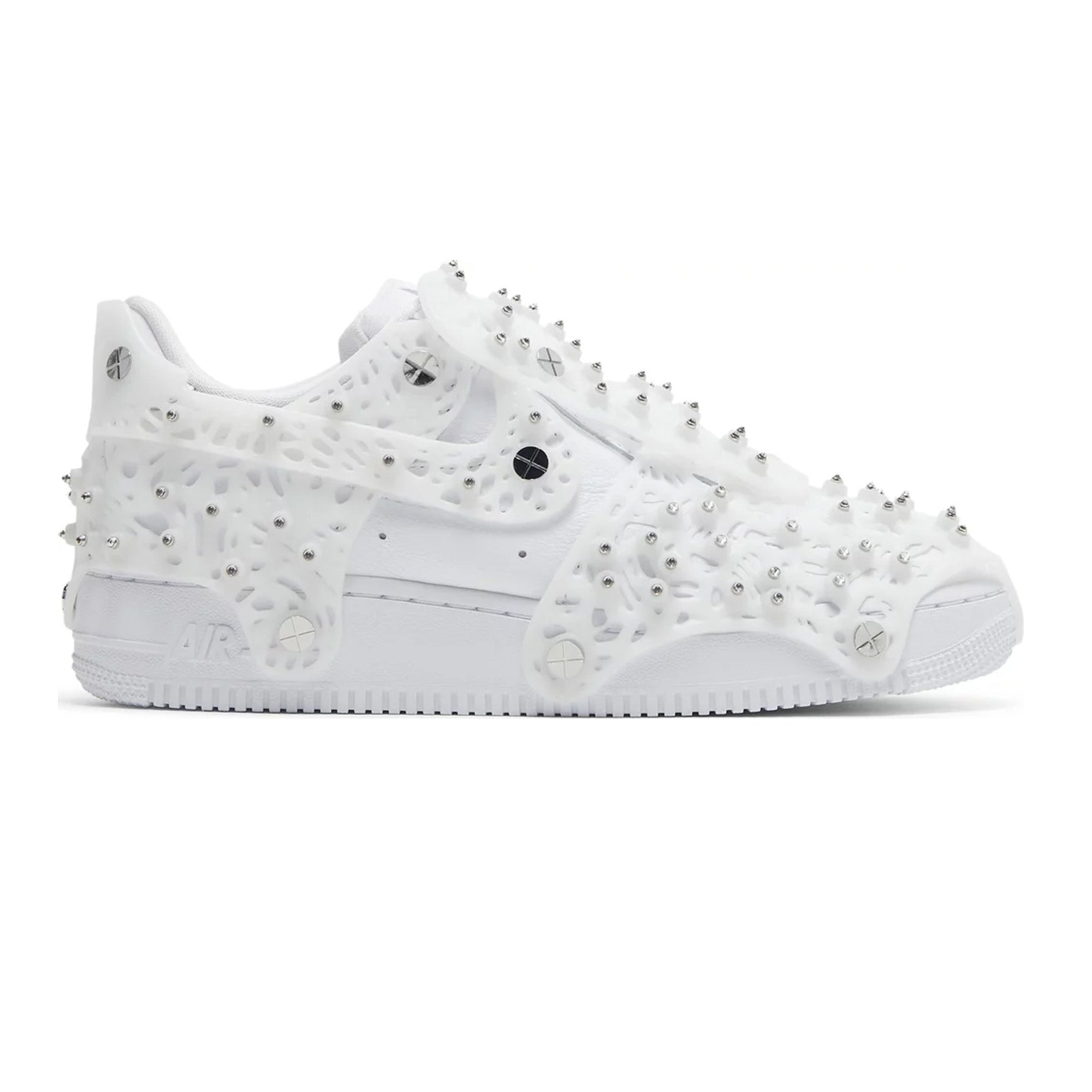 Nike Air Force 1 Low 'Swarovski Retroreflective Crystals' White Women's Sneakers (2021) - Stylish Casual Shoes for Women, Perfect for Streetwear & Everyday Fashion