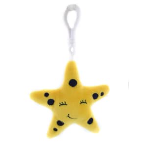 Cute Soft Starfish Keychain for Backpack, Purse, or Bag - Perfect for Beach Trips, Gifts, and Everyday Use