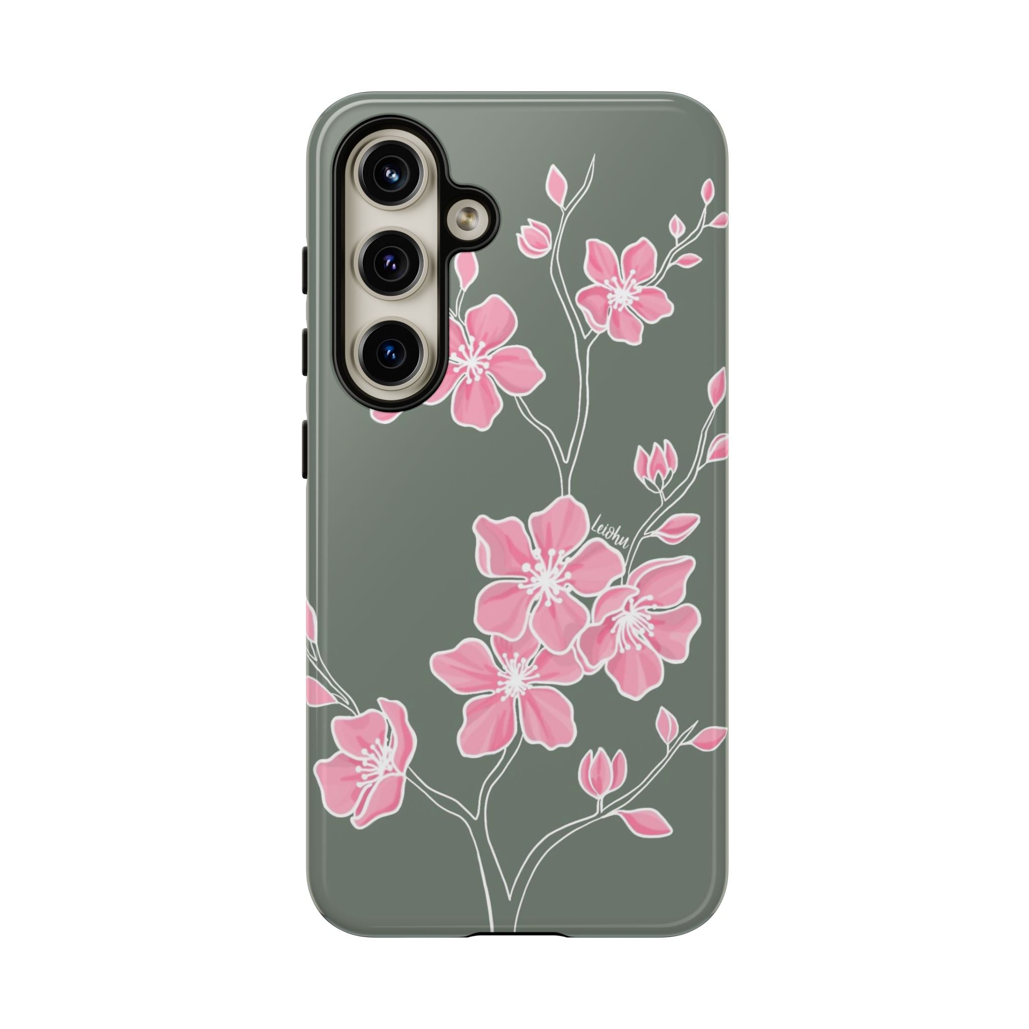 Samsung Galaxy Phone Case with Cherry Blossom Design - Stylish Protective Cover for Everyday Use, Travel & Work