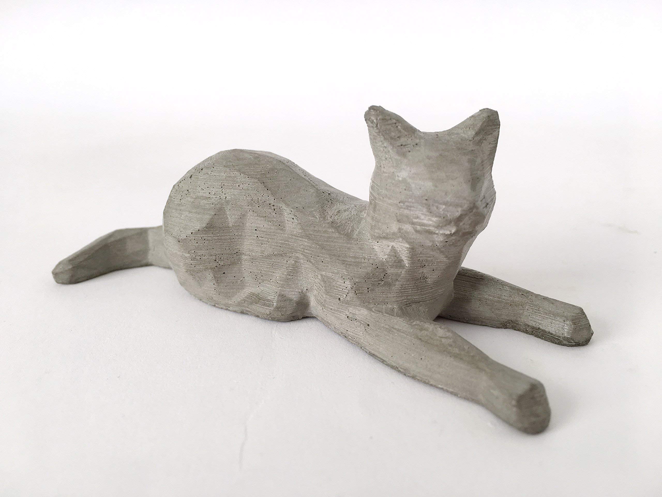 DIY Cat Silicone Mold for Planters - Cute Home & Desk Decor Sculpture - Perfect for Succulents, Candles, and Resin Crafts