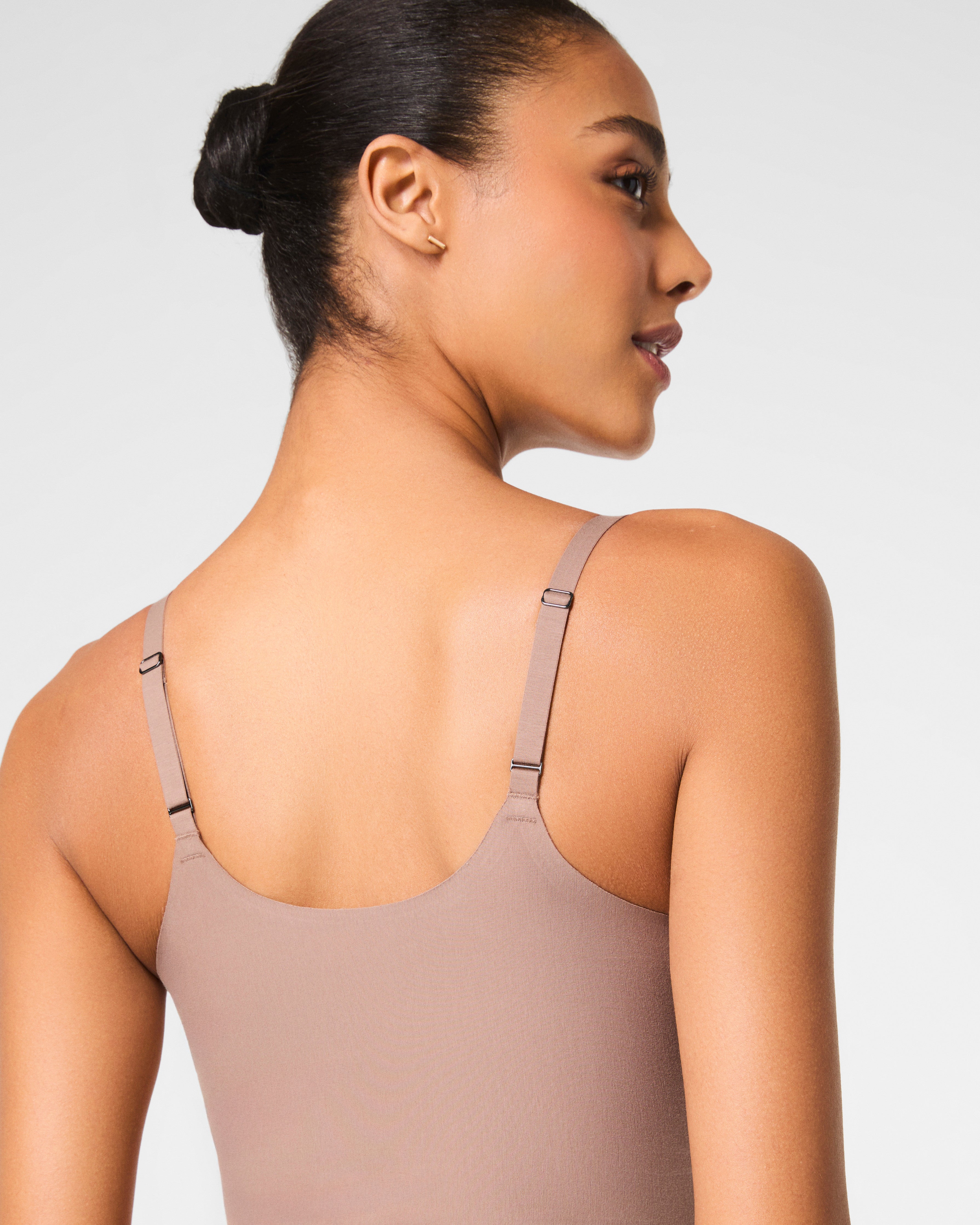 SPANX Shapewear Invisible Supima Cotton Cami - Seamless Slimming Tank Top for Women | Perfect for Layering, Office Wear & Everyday Comfort