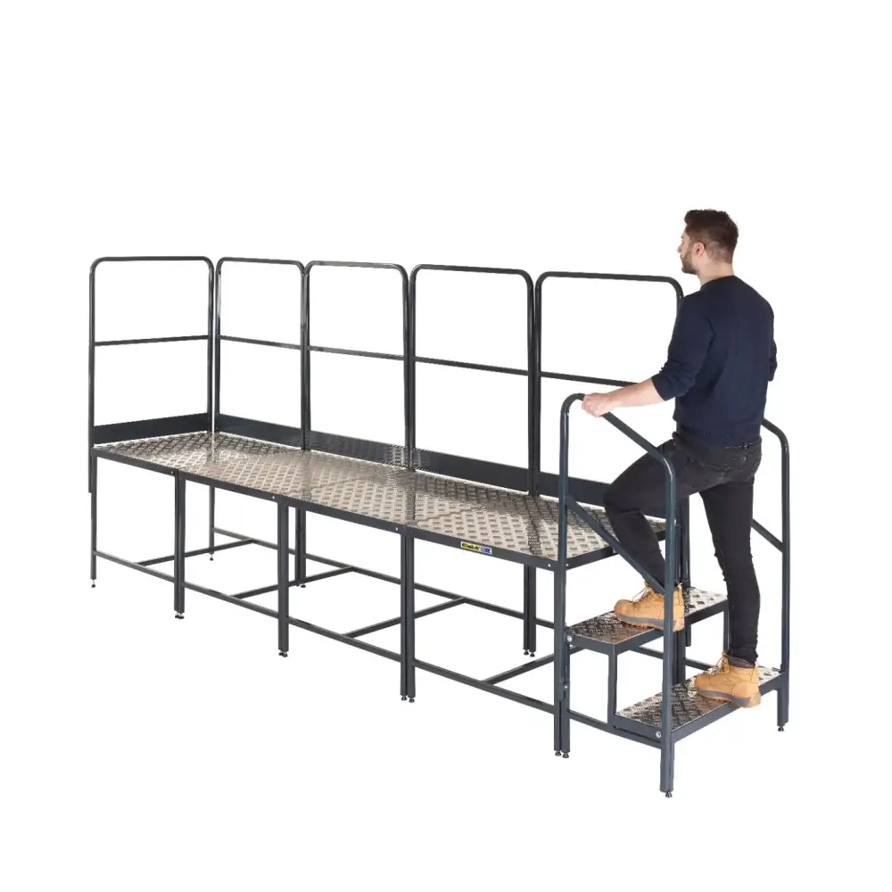 Climb It UK Platform - 4 Inline Platforms for Indoor/Outdoor Climbing, Fitness & Training | Perfect for Home Gyms, Playgrounds & Sports Facilities