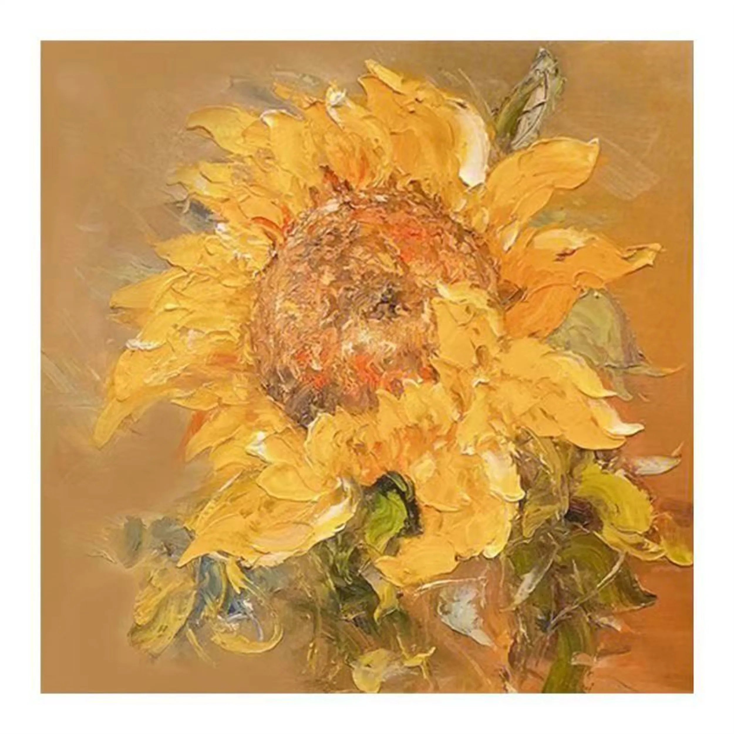 Flower and Tree Painting #FT070 - Handmade Canvas Wall Art for Home Decor, Living Room, Bedroom & Office