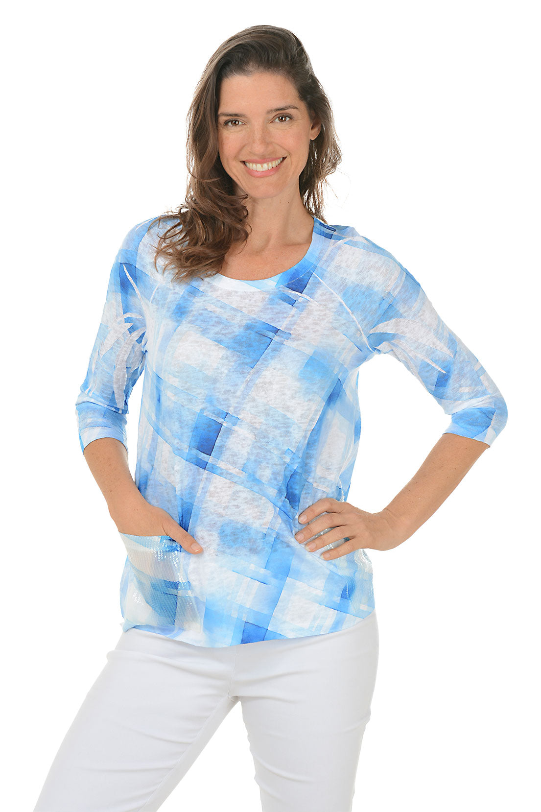 BLUE WHITE
