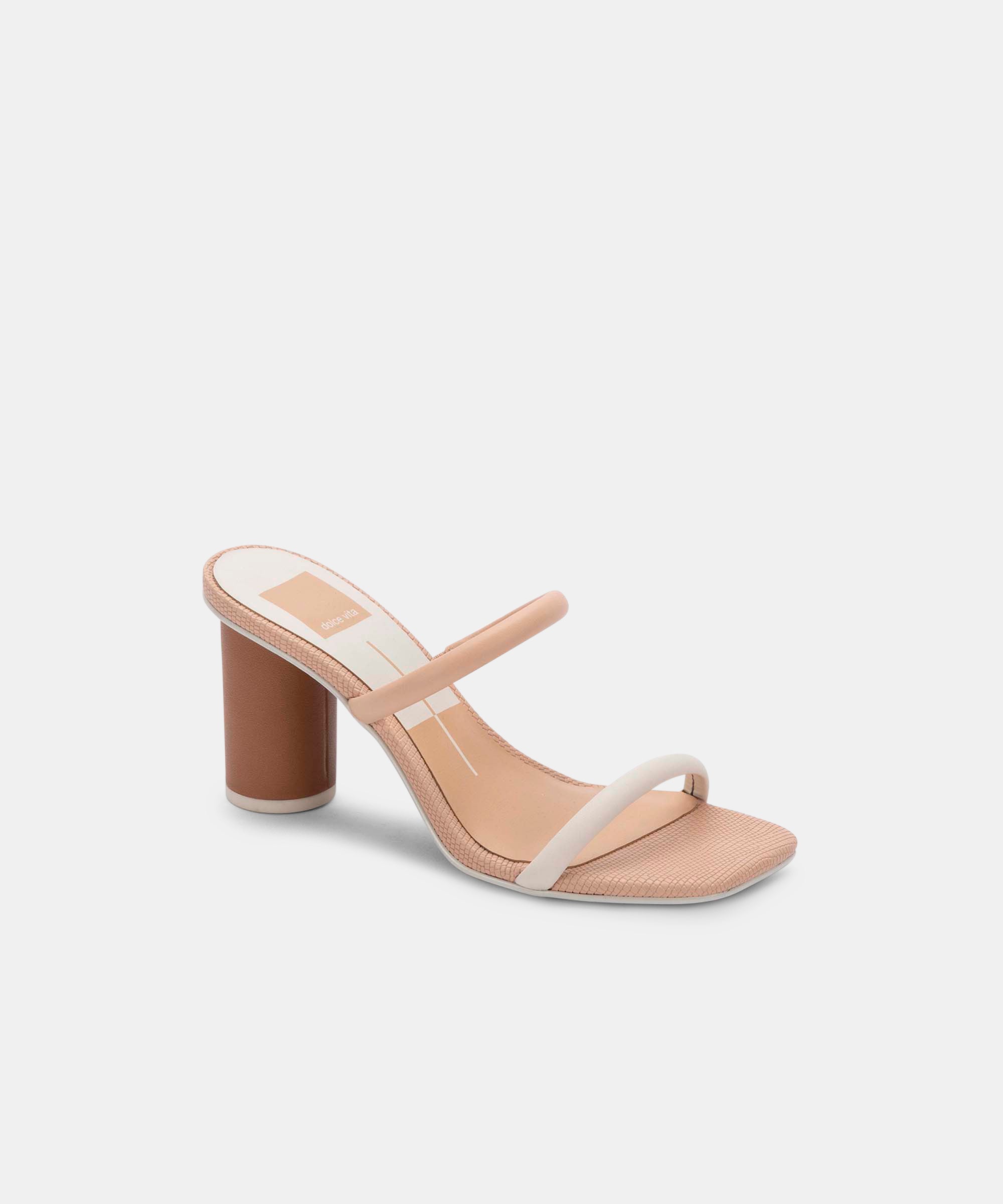 Natural White Noles Heels - Comfortable & Stylish Women's Heels for Work, Parties & Special Occasions