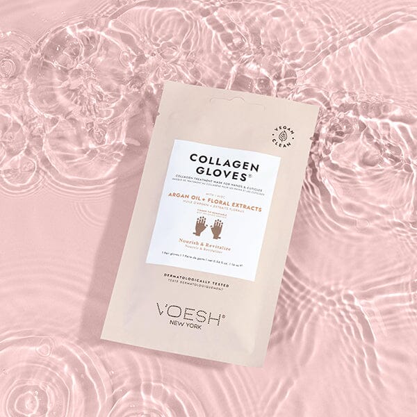 Voesh Collagen Deluxe Gloves - Anti-Aging Hand Treatment for Soft & Youthful Skin | Perfect for Night Care, Spa Days & Dry Skin Relief