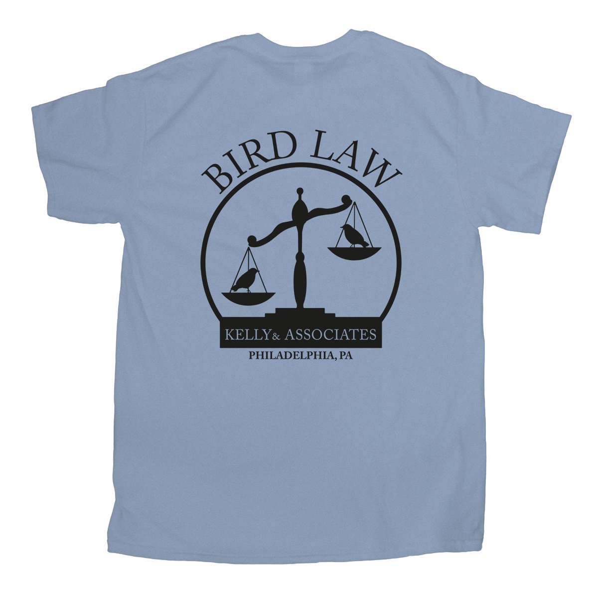 Bird Law T-Shirt - Funny Legal Humor Tee for Lawyers & Fans | Perfect for Court, Office & Casual Wear