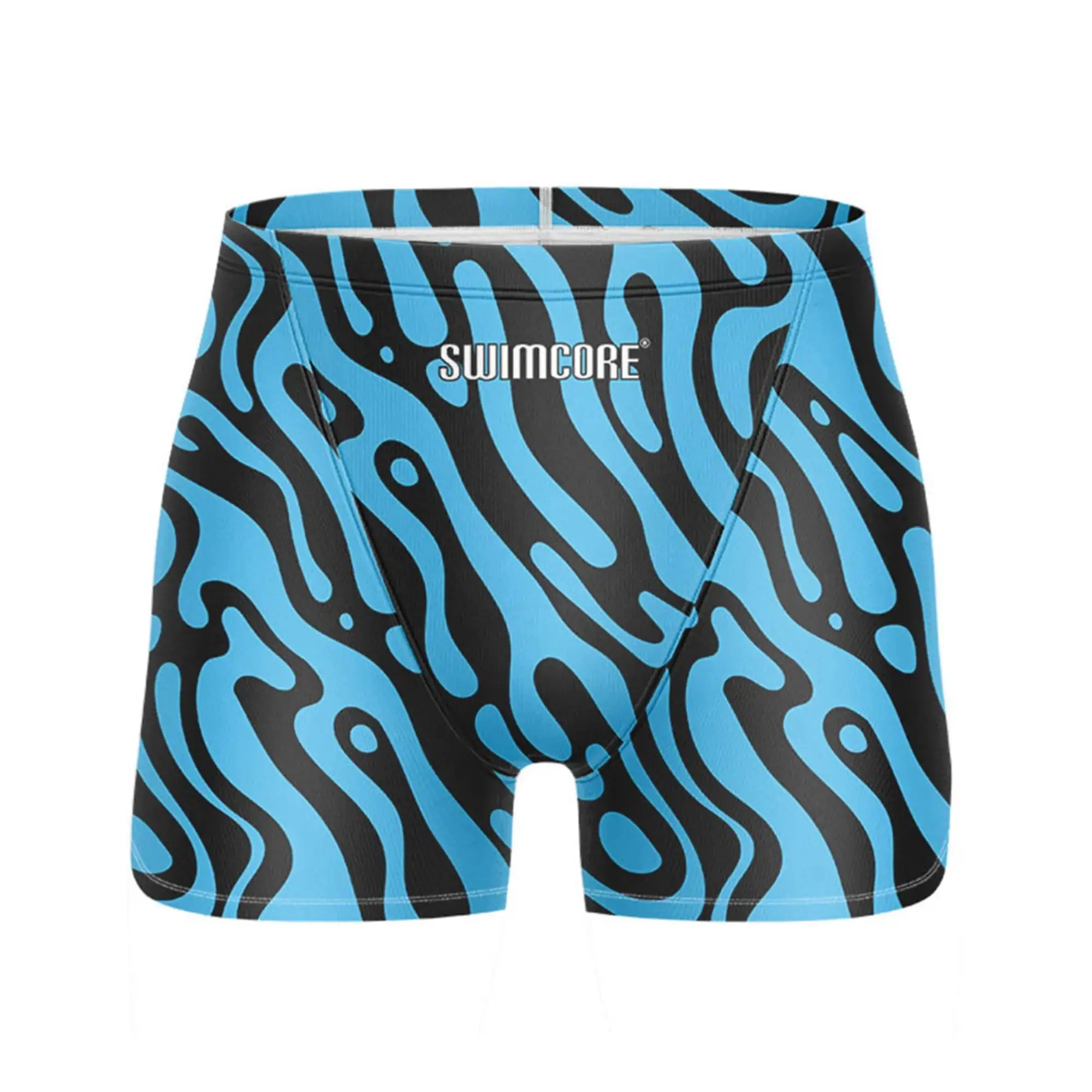 Athletic Men's Swim Jammers - Quick-Dry Swim Trunks for Competitive Swimming & Training | Swimcore Performance Swimwear for Lap Swimming & Water Sports