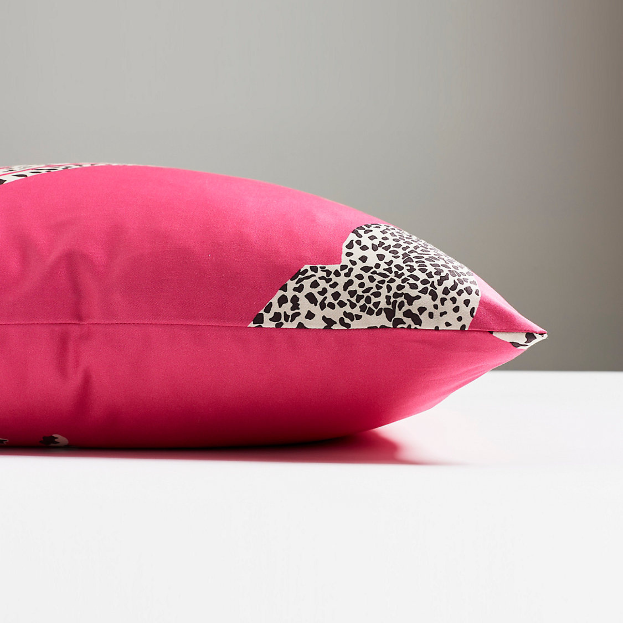Bubblegum Pink Leaping Cheetah Decorative Throw Pillow - Soft Cushion for Sofa, Bed & Home Decor - Perfect for Living Room, Bedroom & Dorm