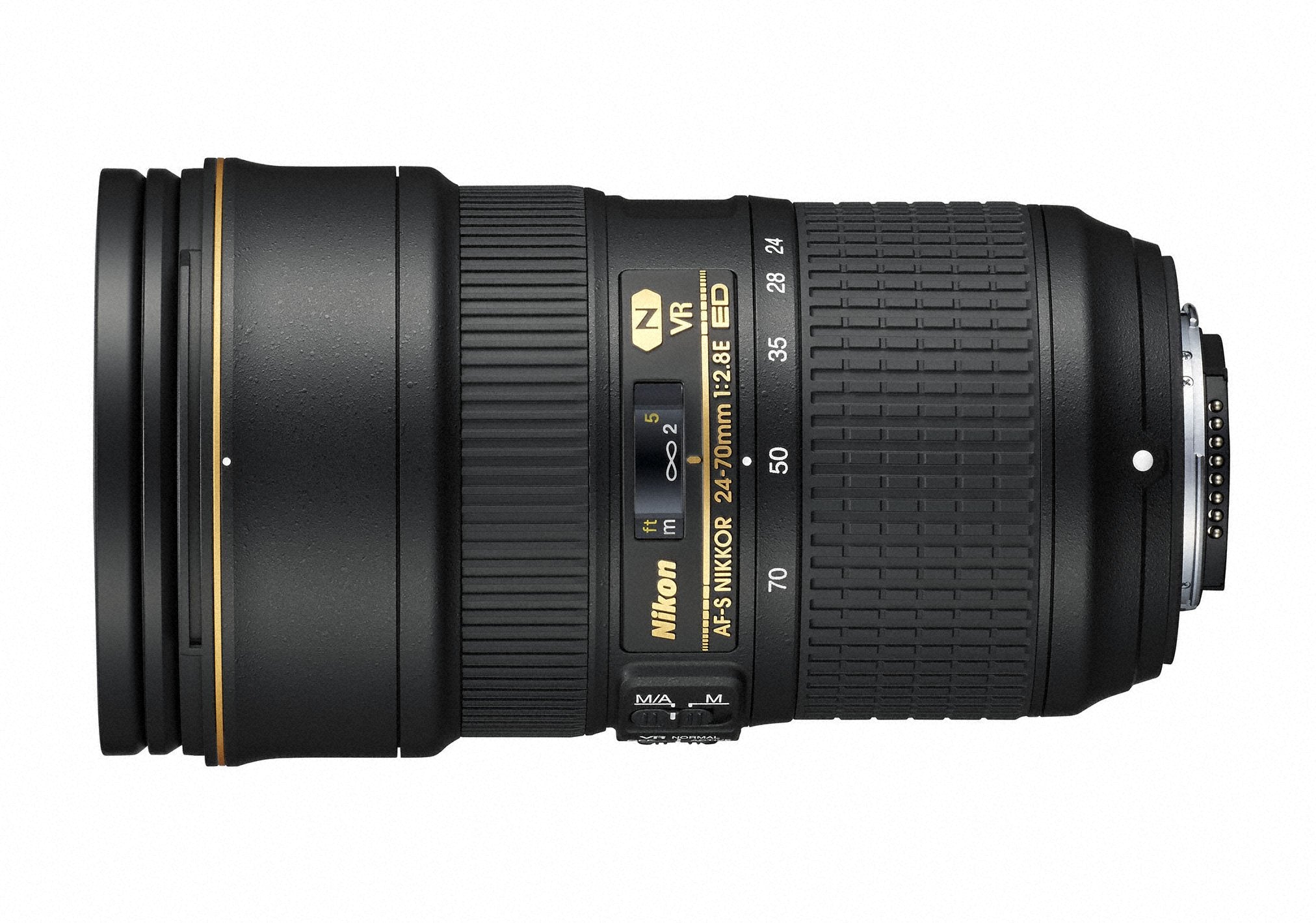 Nikon AF-S NIKKOR 24-70mm f/2.8E ED VR Lens - Professional Full Frame Zoom Lens with Vibration Reduction for DSLR Cameras - Perfect for Portrait, Wedding, Event & Travel Photography