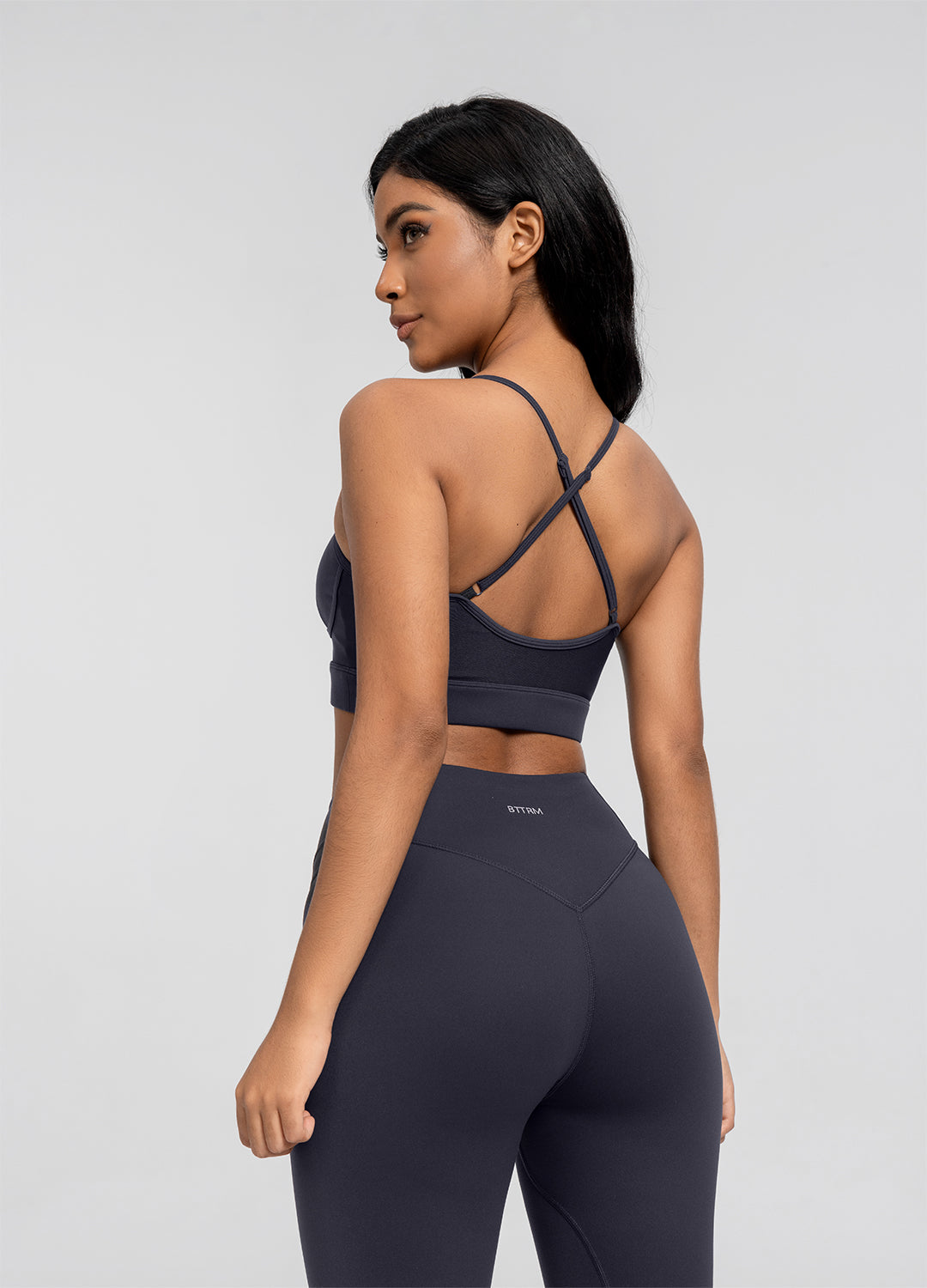 Seamless Crossback Sports Bra for Women - Comfortable Support for Yoga, Running & Workouts - Breathable & Wireless Activewear Top