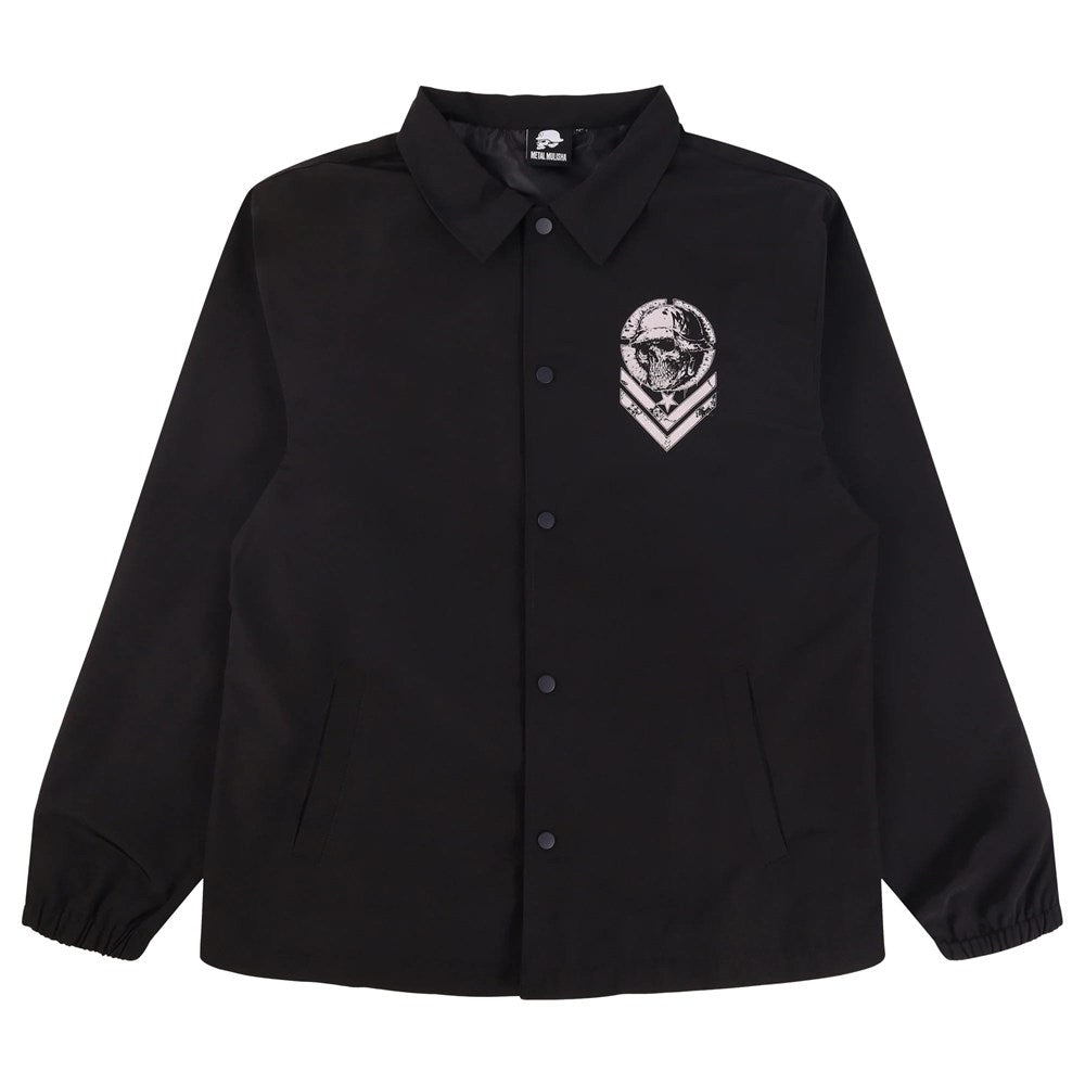 Metal Mulisha Wicked Coaches Jacket - Men's Stylish Vintage Baseball Outerwear for Skateboarding, Motorcycle Riding & Streetwear Fashion