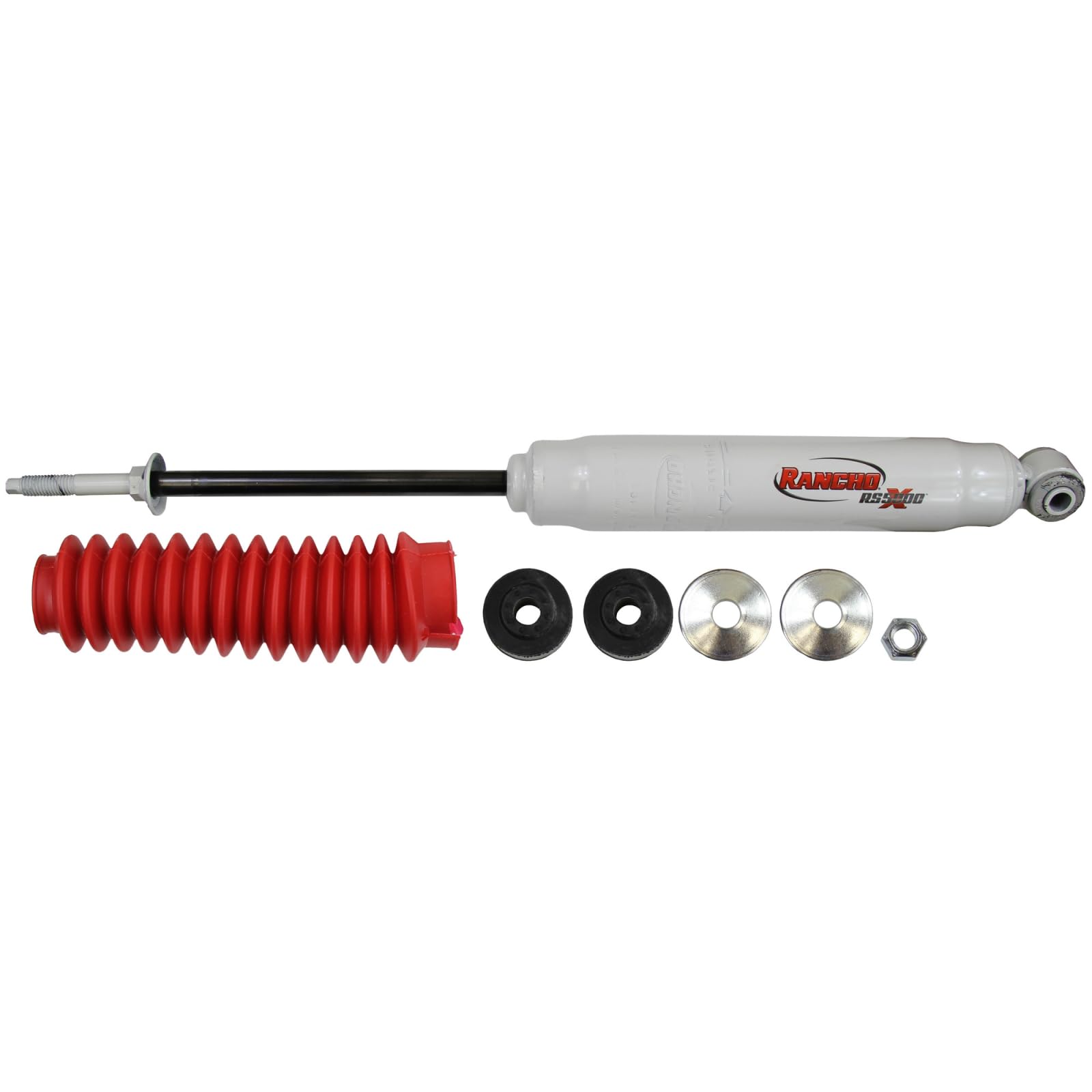 Rancho RS5000X Gas Shocks Set for 2013-2014 Dodge Ram 3500 4WD RWD - Heavy Duty Suspension Upgrade for Off-Roading, Towing & Improved Ride Comfort