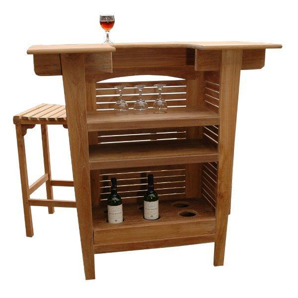 Montego 3-Piece Outdoor Bar Set - Patio, Garden, Poolside, and Backyard Furniture for Relaxing and Entertaining