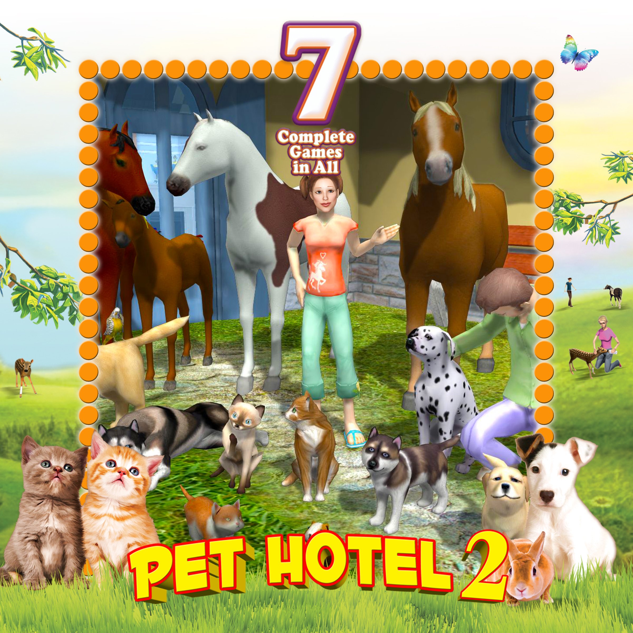 World of Animals: Pets 'n Pals Collection - 7 Complete Games for Kids & Families - Perfect for Home, School, and Party Entertainment