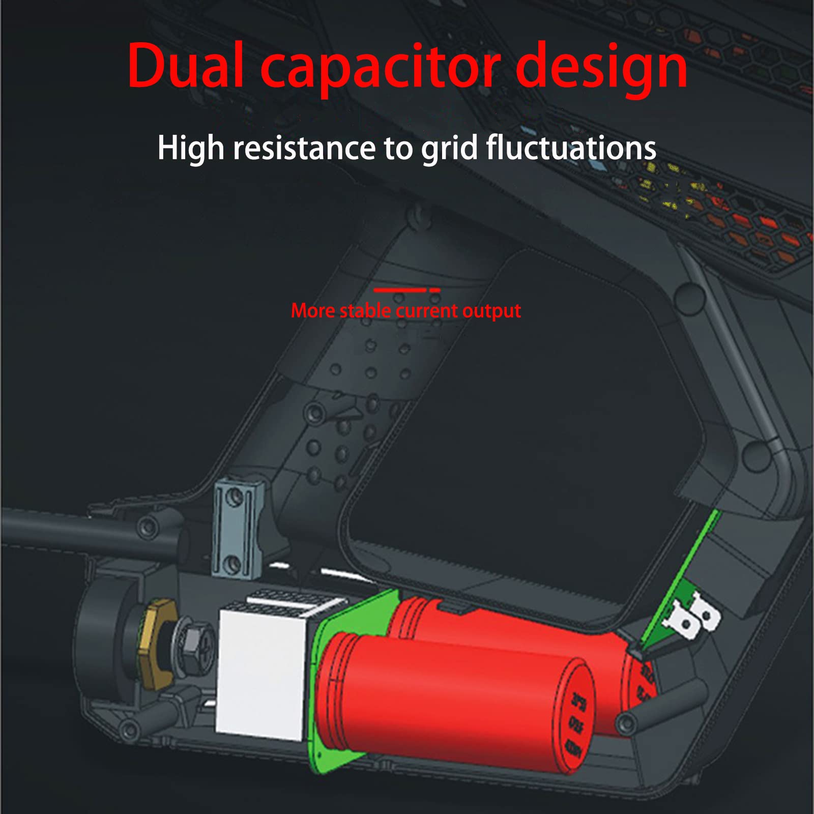 Portable 110V Handheld Welding Gun - Digital Display, 1.6-3.2mm Rod Compatible, 20-200A Adjustable - Ideal for Home DIY, Metal Repair & Small Welding Projects