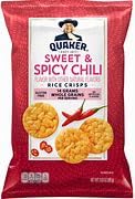 Sweet & Spicy Chili Rice Crisps - 3.03oz Bags (Pack of 6) | Crunchy Gluten-Free Snack for Parties, Movie Nights & On-The-Go Munching