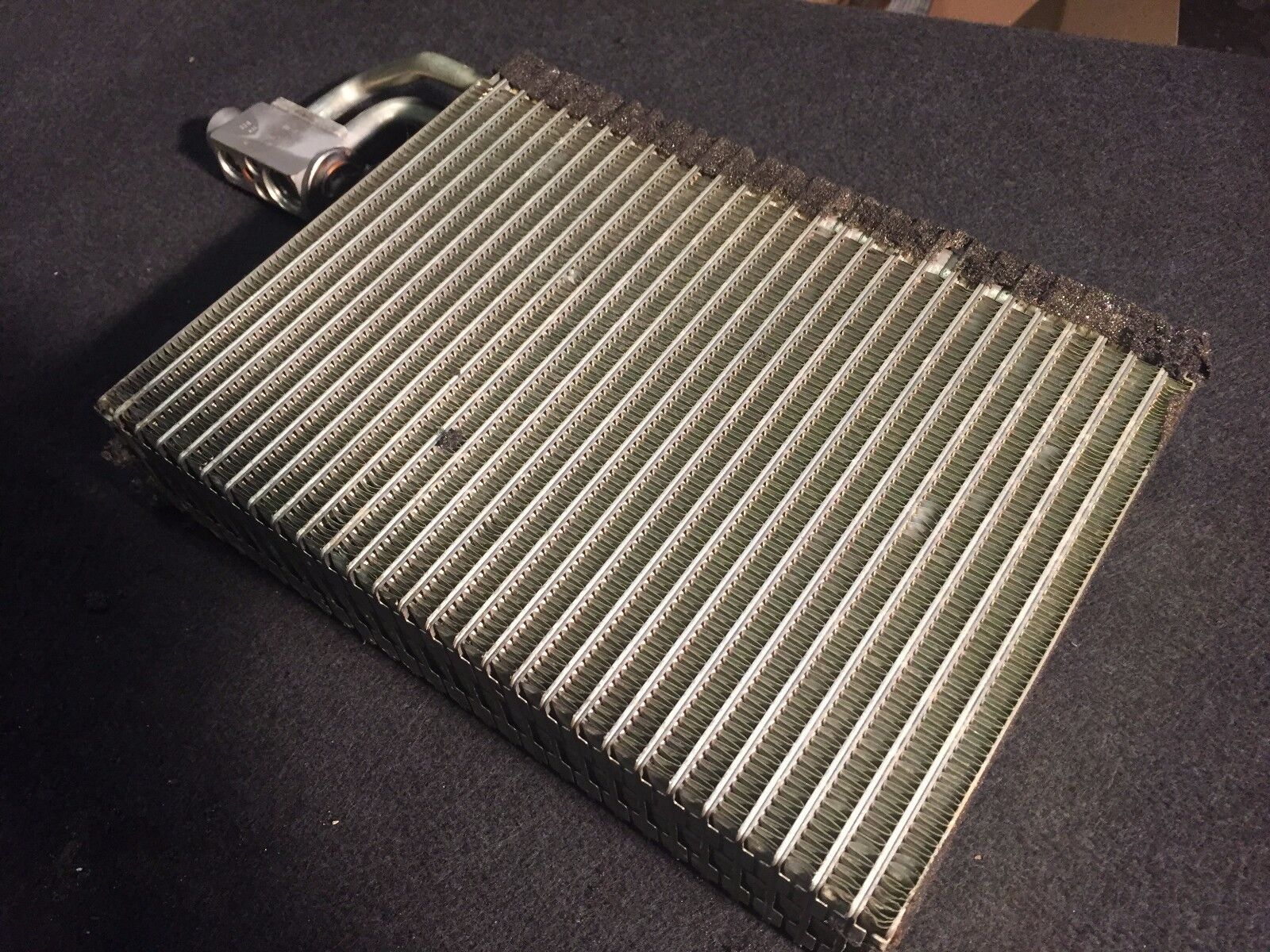 2002-2005 BMW 745i E65 AC Evaporator Core with Expansion Valve - OEM Behr Replacement Part - Perfect for Cooling System Repair & Maintenance