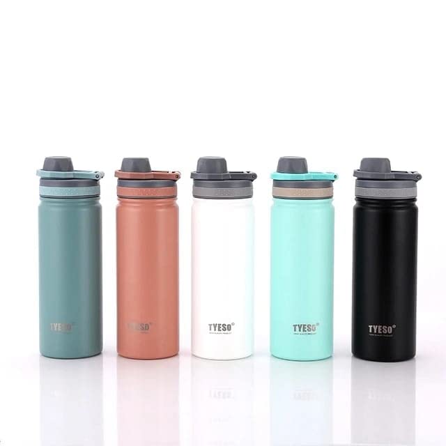 Stainless Steel Vacuum Insulated Water Bottle - Hot & Cold Thermo Flask for Travel, Office, School