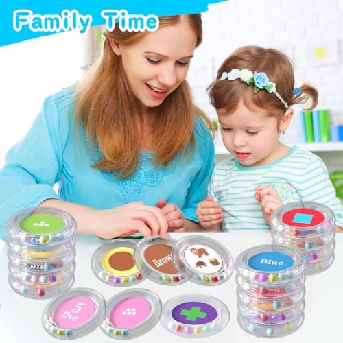 26-Piece Floating Alphabet & Number Bath Toys Set - Colorful Sensory Learning Rings for Toddlers Age 2-4 - Perfect for Bathtub, Pool & Shower Playtime