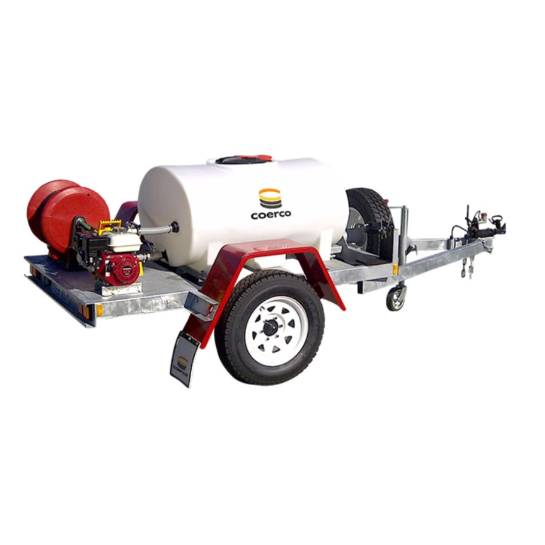 600L Industrial Trailer Firefighting Unit with Aussie Fire Chief Pump (450LPM/750kPa) - Ideal for Wildfire Control, Rural Fire Protection & Emergency Response