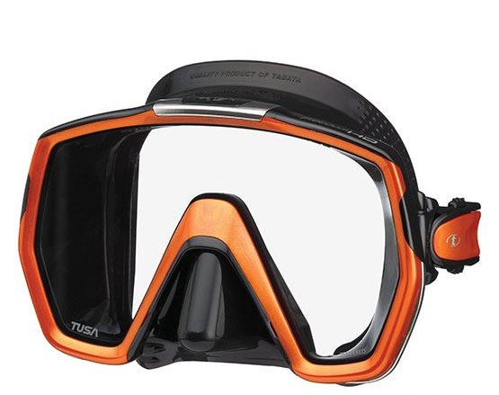Tusa Freedom HD Scuba Diving Mask - Anti-Fog, Wide View Snorkeling Mask for Adults - Perfect for Ocean Exploration, Coral Reef Diving & Underwater Photography