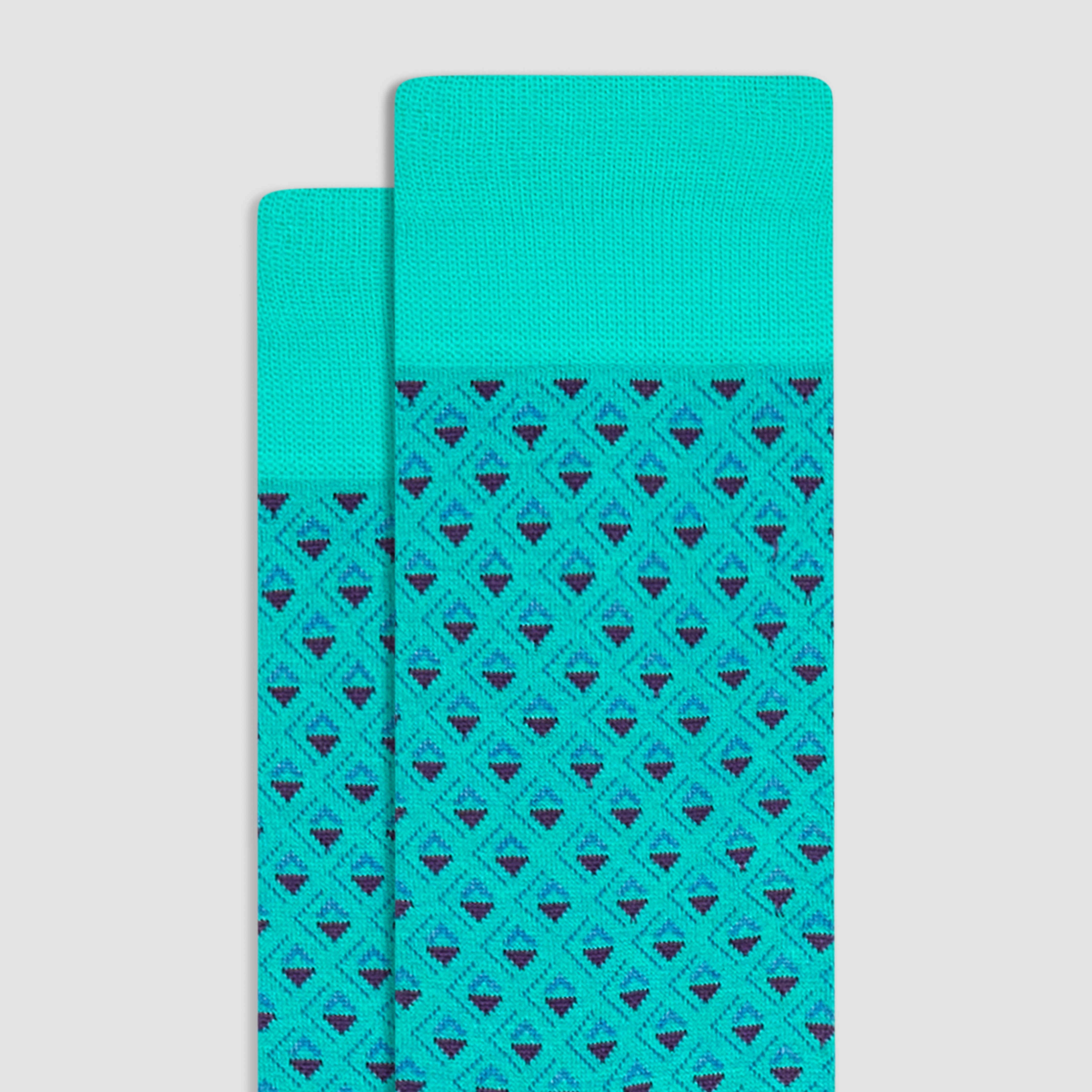 Stylish Geometric Print Mid Calf Socks for Women & Men - Trendy Crew Length Casual & Athletic Socks - Perfect for Running, Yoga, Workouts & Everyday Wear