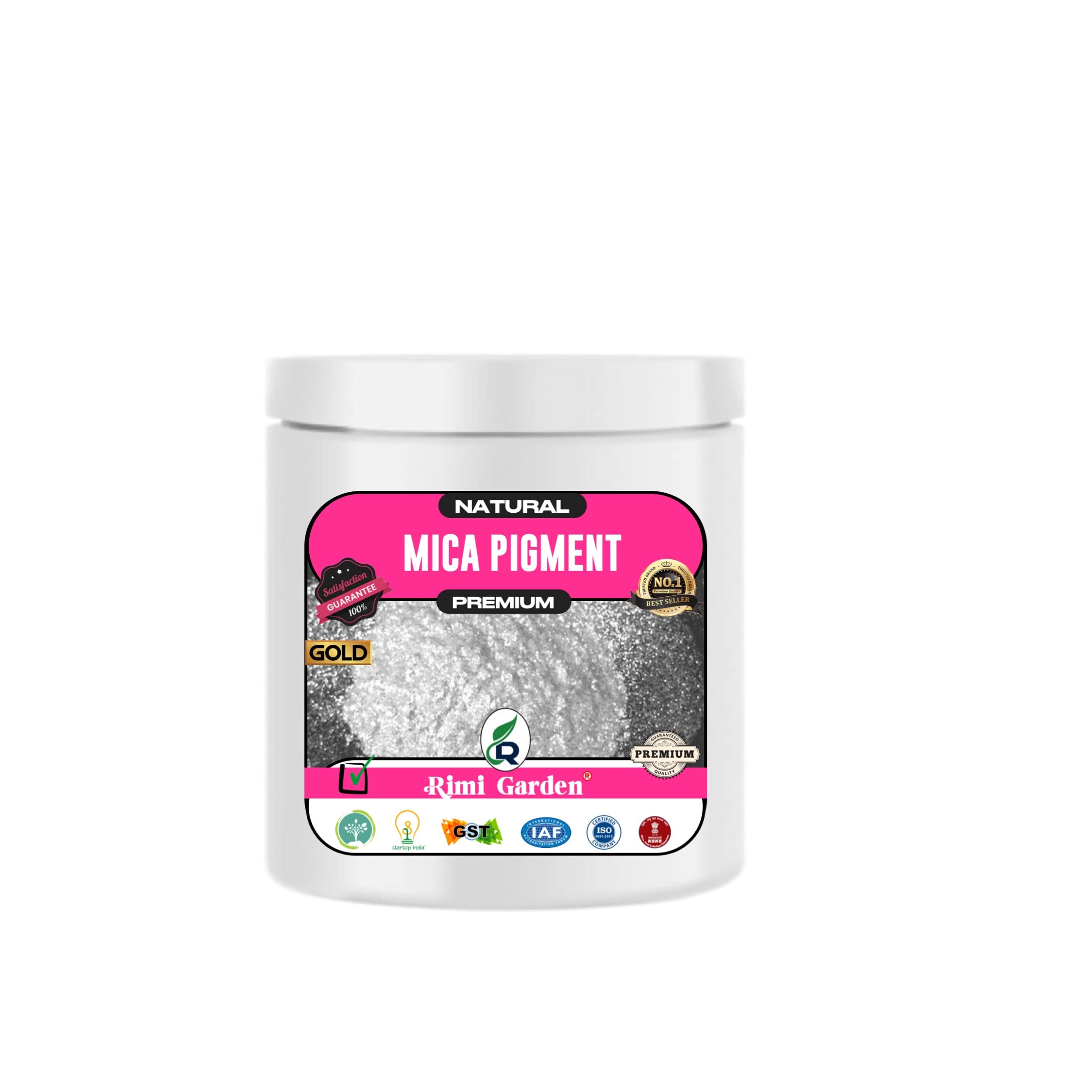 Rimi Garden® Mica Pigment Powder for Plants - 400g Natural Mineral Colorant for DIY Crafts, Soap Making & Resin Art - Perfect for Home Decor, Botanical Projects & Creative Gift Ideas