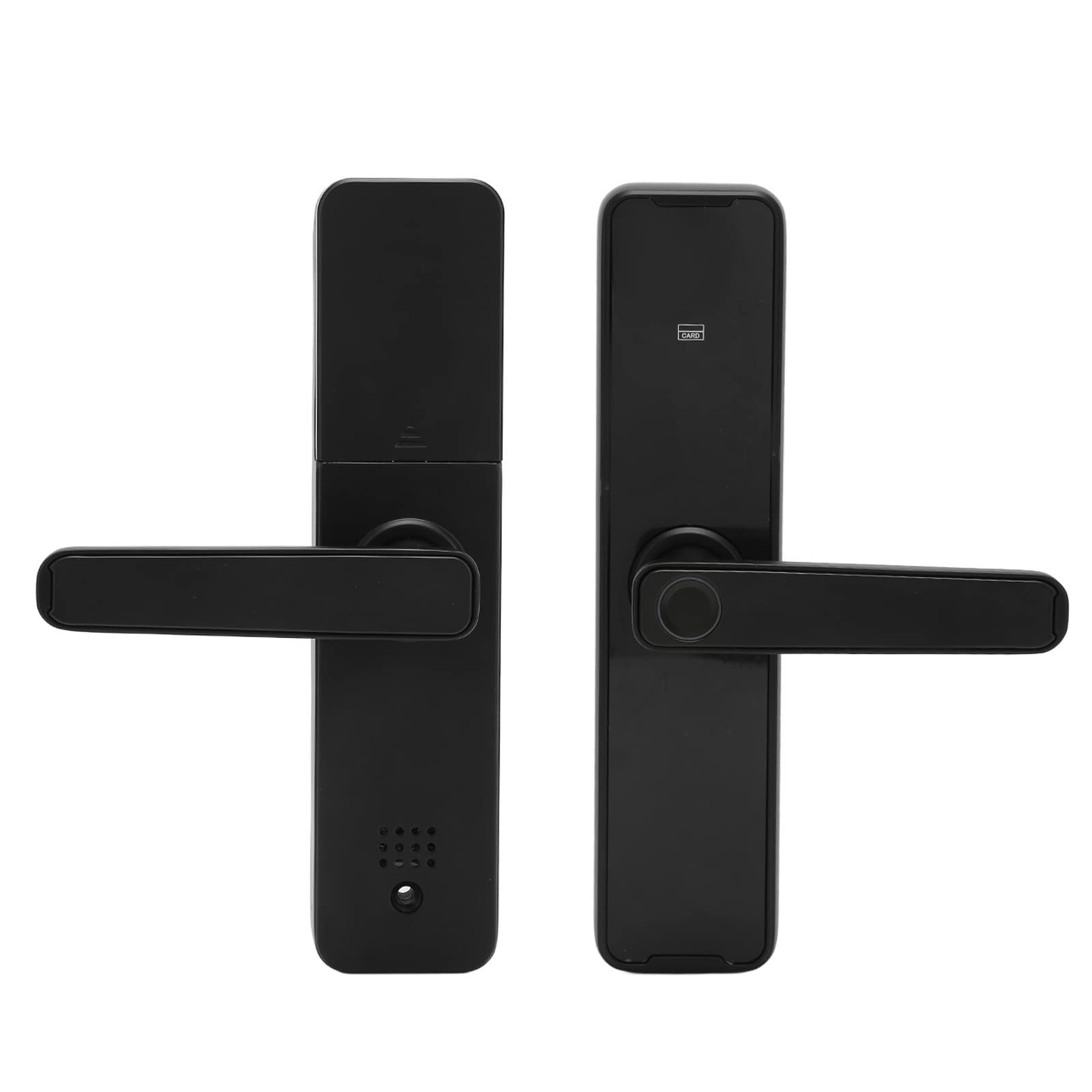 Smart Keyless Entry Door Lock - Fingerprint, Touch Panel & Password Access - Single Cylinder Mechanical Lock with Virtual Password Tech & Remote Control - Ideal for Homes, Apartments & Offices (Secure & Convenient Access Solution)
