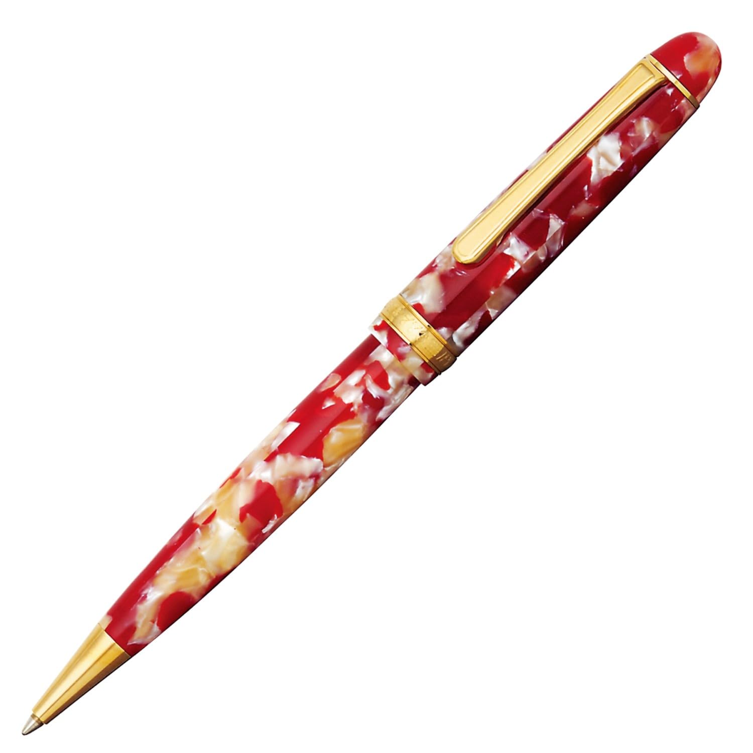 Platinum 3776 Century Fountain Pen - Celluloid Goldfish Design, 14K Gold Nib, Oil-Based Ink for Smooth Writing | Perfect for Calligraphy, Journaling & Luxury Gift Giving