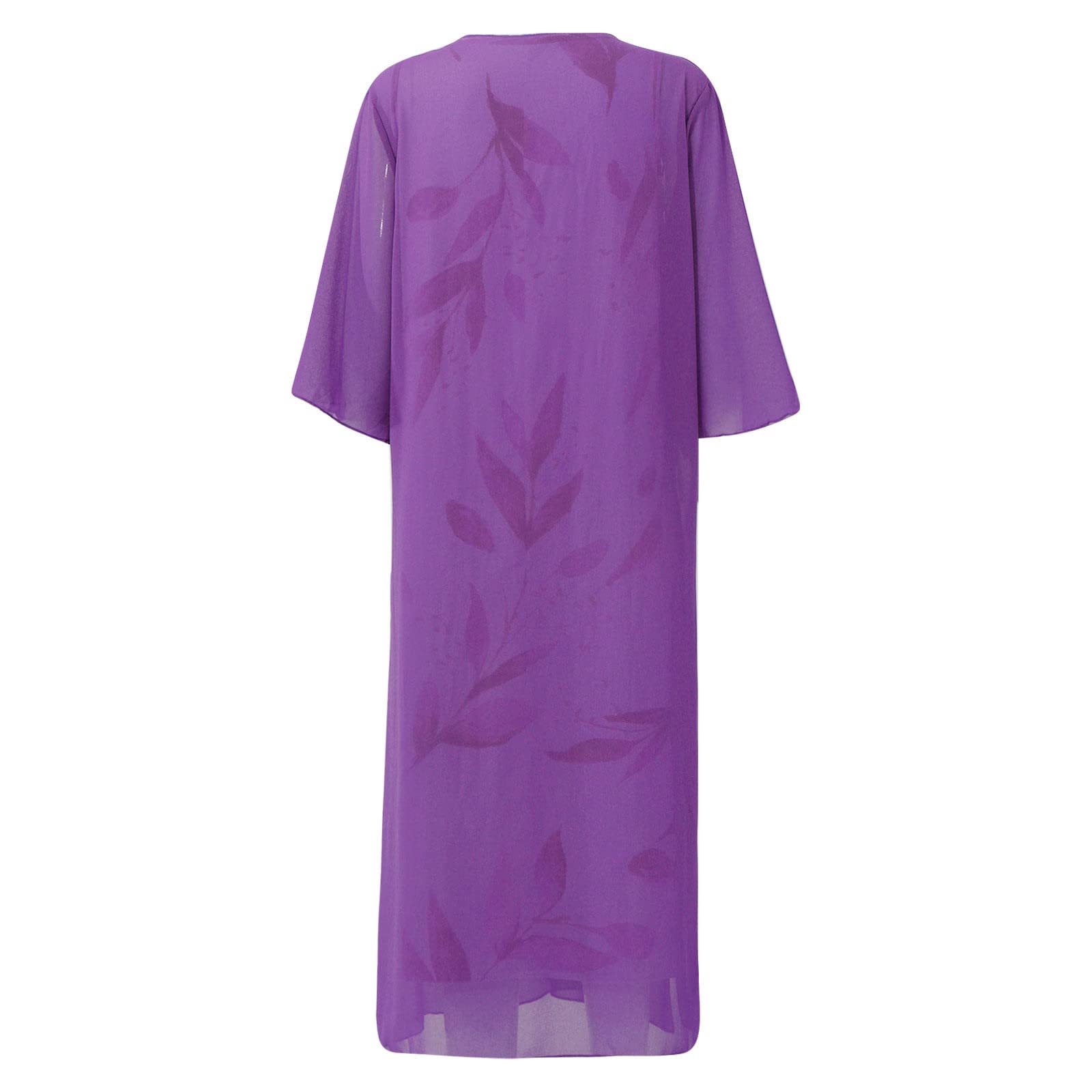 Elegant Floral Boho Maxi Dress for Women - Summer Casual Two Piece Set, Plus Size Wedding Guest & Beach Sundress - Perfect for Vacations, Parties & Outdoor Events
