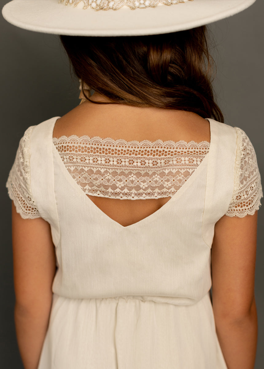Belleann Women's Elegant Oat-Colored Dress - Perfect for Casual Outings, Office Wear & Special Occasions