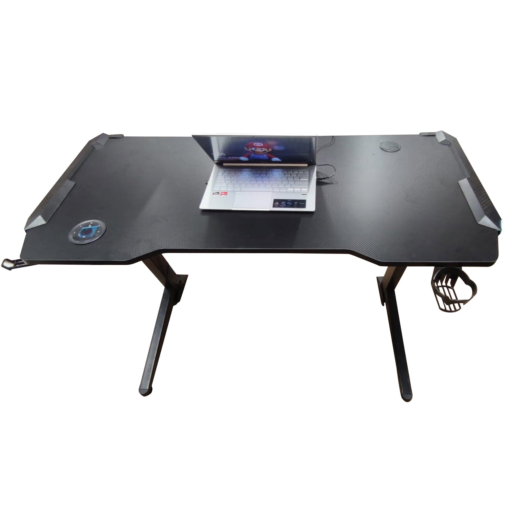 Electric Adjustable Gaming Desk - Ergonomic Height Adjustable Computer Table for PC & Console Gaming, Home Office & Study - Perfect for Gamers, Professionals & Students