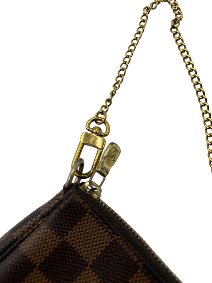 Authentic Louis Vuitton Mini Pochette Accessories - Luxury Crossbody Bag for Women, Perfect for Parties, Travel & Everyday Use