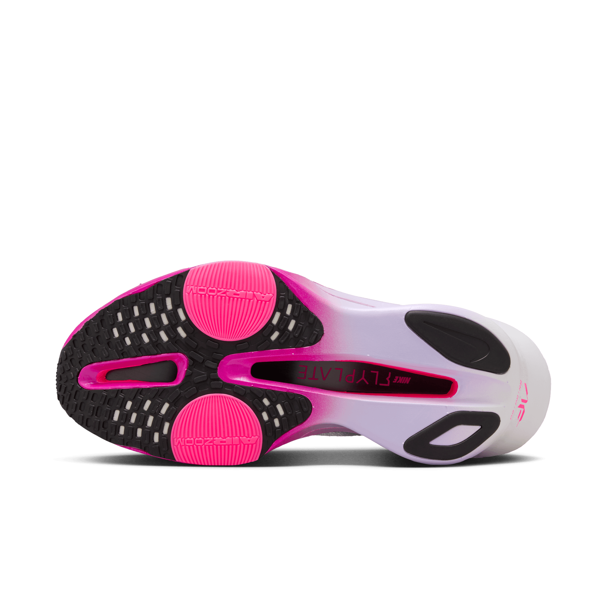 Nike Women's Alphafly 3 Running Shoes - White/Black Purple Agate Vivid Grape - Lightweight Racing Sneakers for Marathon Training & Road Running