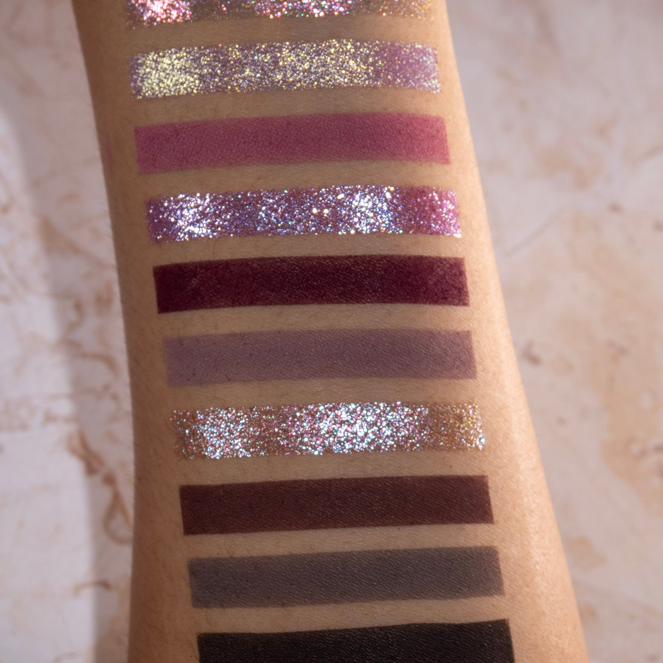 Smokey Glam Eyeshadow Palette - 12 Matte & Shimmer Shades for Sultry Eye Makeup | Vegan & Cruelty-Free | Perfect for Night Out, Date Night & Special Occasions