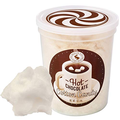Delicious Hot Chocolate Cotton Candy - Sweet Gourmet Treat for Parties, Gifts & Dessert Lovers | Perfect for Holidays, Birthdays & Special Events