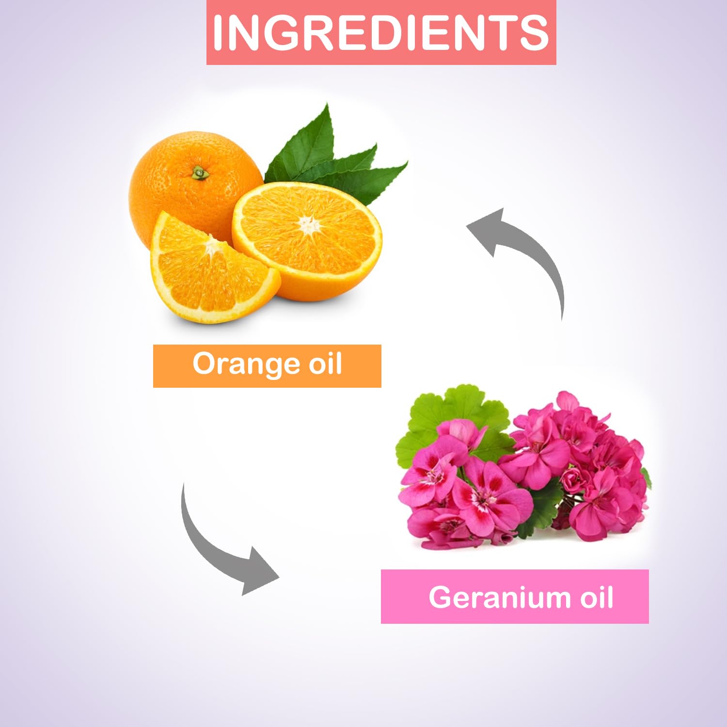 Organic Orange & Geranium Face Cream - 50g | 100% Natural Hydrating Moisturizer with Essential Oils | Anti-Aging, Wrinkle Reduction & Brightening for All Skin Types | Made in India | Perfect for Dry Skin Care Routine & Nighttime Skincare Regimen