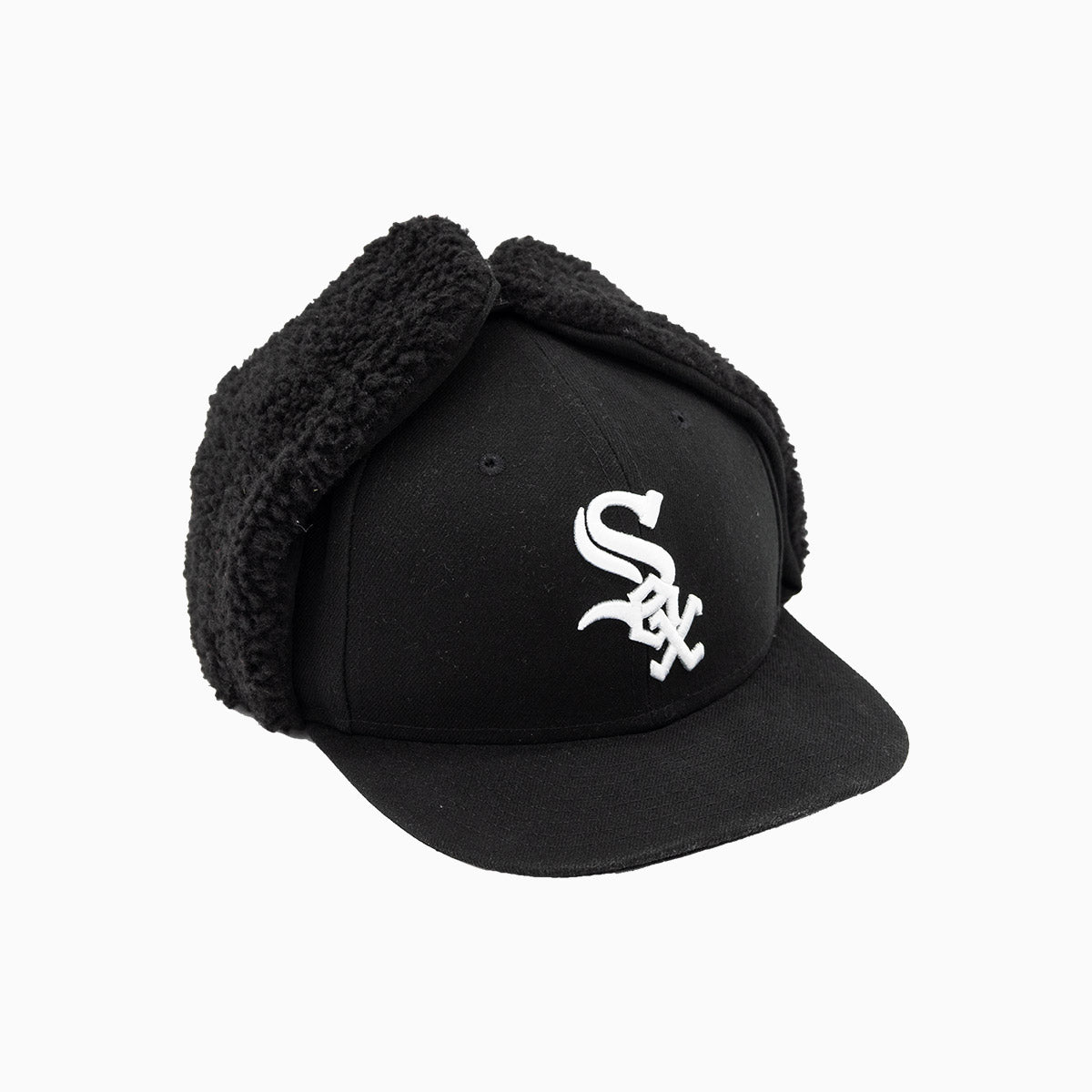 Chicago White Sox MLB 59FIFTY Fitted Hat for Men - Official Licensed Baseball Cap with Dog Ear Design - Perfect for Games, Fan Gear & Streetwear Fashion