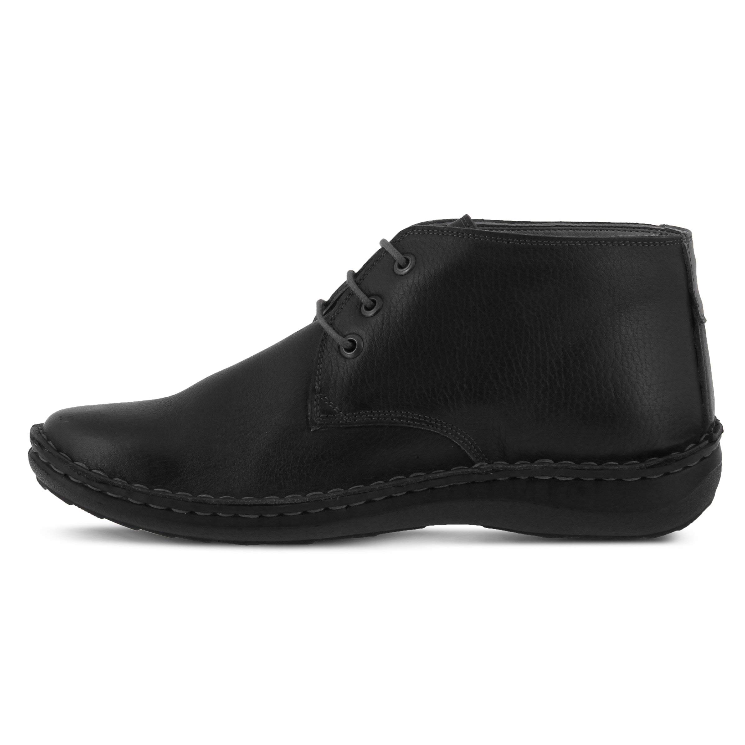 Spring Step Men's Mathias Comfortable Lace-Up Casual Shoes for Walking, Work & Everyday Wear