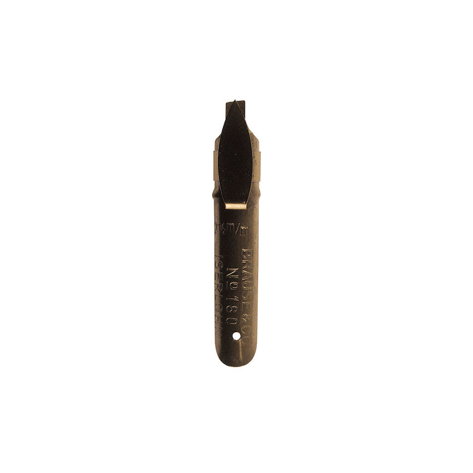 Brause Left Oblique Nib Set of 3 - Calligraphy Pen Nibs for Left-Handed Writers - Perfect for Wedding Invitations, Hand Lettering & Artistic Projects