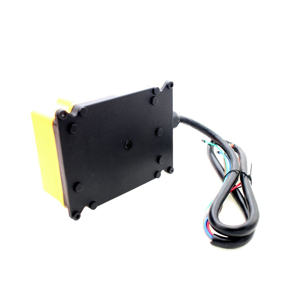 6 Key Industrial Crane Remote Control Wireless Transmitter with Push Button Switch (AC/DC 12-24V) - Perfect for Overhead Cranes, Hoists, and Material Handling Equipment