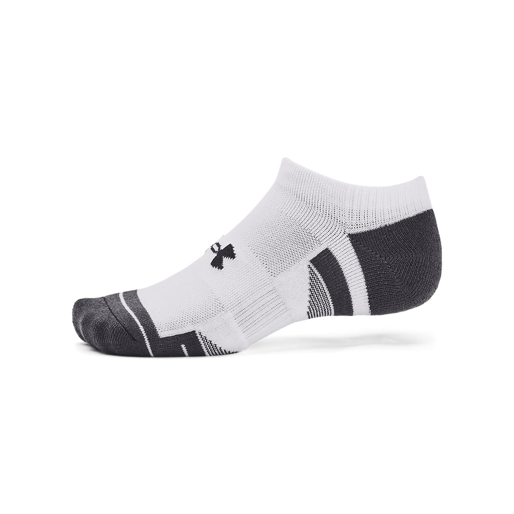 Men's & Women's Under Armour Performance Tech No Show Socks 3-Pack - Breathable Athletic Socks for Running, Gym & Everyday Wear