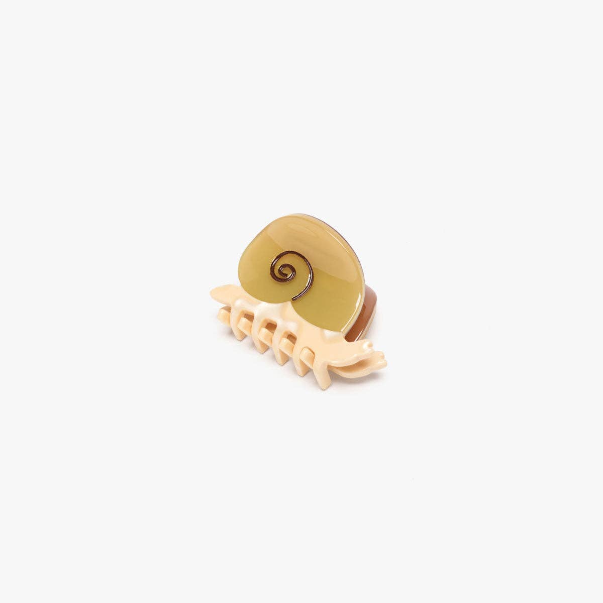 Mini Snail Hair Claw Clip - Non-Slip Grip for Women & Girls - Perfect for Ponytails, Buns & Updos - Great for Everyday, Workout & Party Hairstyles